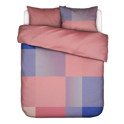 Afbeelding van ESSENZA Femi Dekbedovertrek Summer mauve Tweepersoons 200x200/220 cm