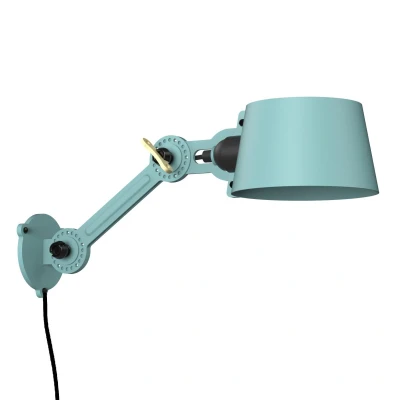 Afbeelding van Tonone Bolt Sidefit wandlamp small met stekker Ice Blue