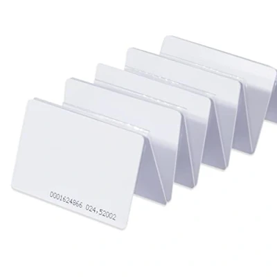 Afbeelding van YARONGTECH 125Khz RFID kaart Proximity EM4100 Deur Entry Access Blank Wit (pak van 10)