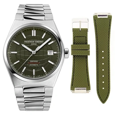 Afbeelding van Frédérique Constant Highlife Cosc FC 303K3NH6B Horloge Staal Zilverkleurig Ø 39 mm