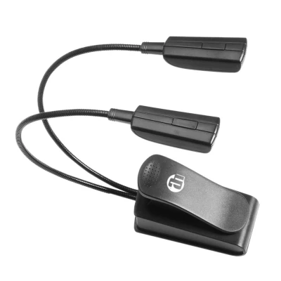 Afbeelding van ah Stands SLED2PRO SLED 2 Pro LED muzieklamp (4x lichtdiodes, 2x zwanenhals)