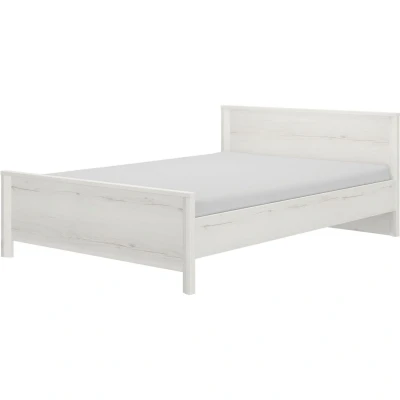 Afbeelding van Gautier Ledikant Lugano 140x200 Bleek Eik 80,00cm x 209,00cm 146,00cm