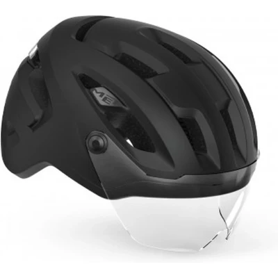 Afbeelding van MET Intercity MIPS Fietshelm Mannen &amp; Vrouwen E bike Volwassenen Elektrische Fiets Maat L (58 61cm) NTA 8776 Black Matt (Zwart)