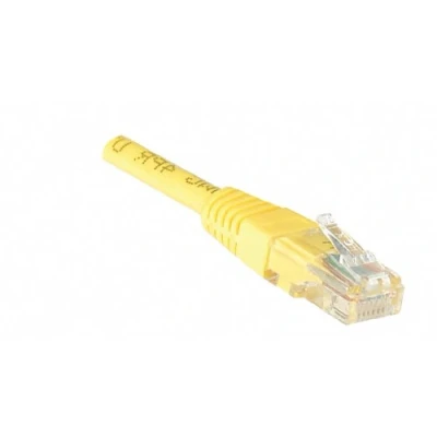 Afbeelding van EXC 853914 Koper/Aluminium Cat.5 U/UTP Patchkabel Geel