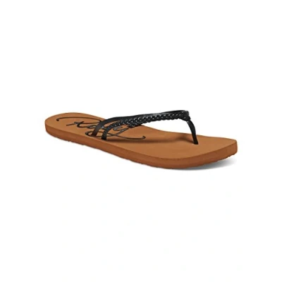 Afbeelding van Roxy Cabo Flip Flops Teenslippers voor dames, zwart zwart, 38 EU