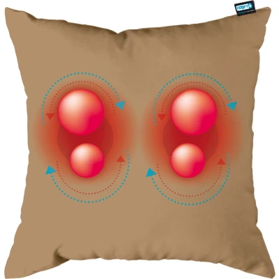 Afbeelding van Comfy massagekussen oplaadbaar zand massageapparaat met infrarood warmtefunctie draadloos