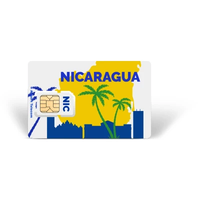 Afbeelding van Simkaart Nicaragua 12GB Data Prepaid Met Snel 4G/5G Internet En Bellen Op Reis In Midden Amerika Airport Telecom
