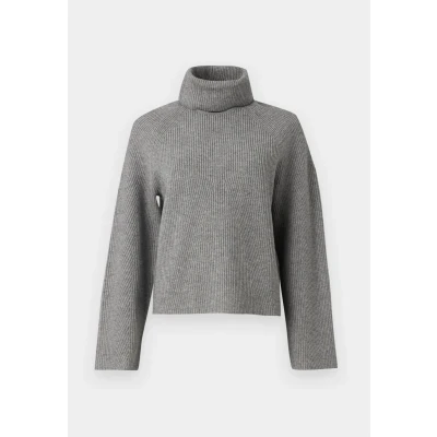 Afbeelding van Object Objviola Rollneck Trui, Dames, Maat: Small, Medium grey