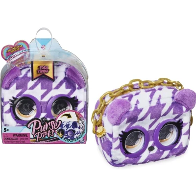 Afbeelding van Purse Pets micro Posh Panda interactieve tas