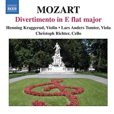Afbeelding van Henning Kraggerud, Lars Anders Tomter, Christoph Richter Mozart: Divertimento In E Flat Major, K. 56 (CD)