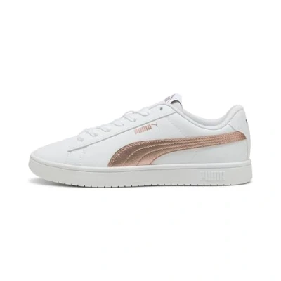 Afbeelding van Puma Unisex Rickie Classic Sneaker, Wit Rose Goud, 37.5 EU