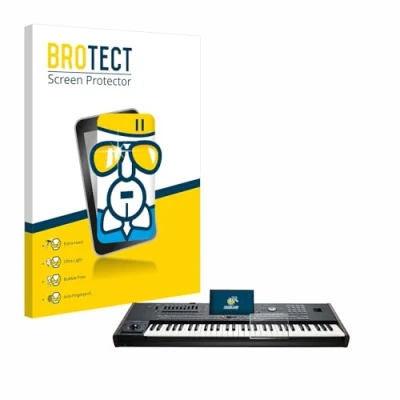 Afbeelding van BROTECT Screenprotector voor KORG Pa5X Folie Beschermfolie Beschermglas transparant