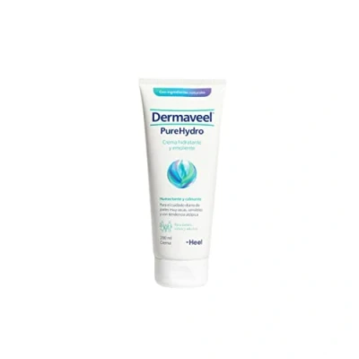 Afbeelding van Heel Dermaveel PureHydro Soepele crème met D pantenol en Defensil Plus, hydrateert, beschermt, glad, regenereert vermindert droogheid bij droge, gevoelige atopische huid, geschikt voor baby&#039;s,