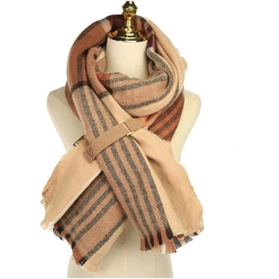 Afbeelding van Sjaal Lieve Camel Herfst/Winter Trendy