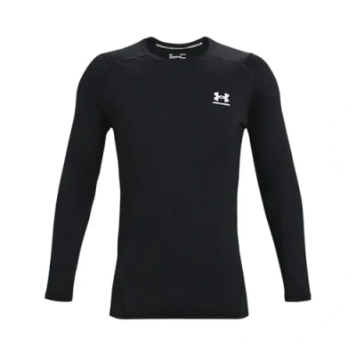 Afbeelding van Under Armour HG Fitted LS Longsleeve, Heren, Maat: Large, Black