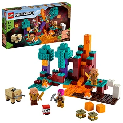 Afbeelding van LEGO Minecraft Het verwrongen bos 21168
