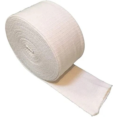 Afbeelding van Qualicare 10M LENGTE MAAT D (15CM) PREMIUM GROTE ARMEN MEDIUM ENKELS KLEINE KNIES HERBRUIKBARE WASBARE TUBULAIRE ELASTICATED ONDERSTEUNING SPRAIN BANDAGE ZOALS TUBIGRIP