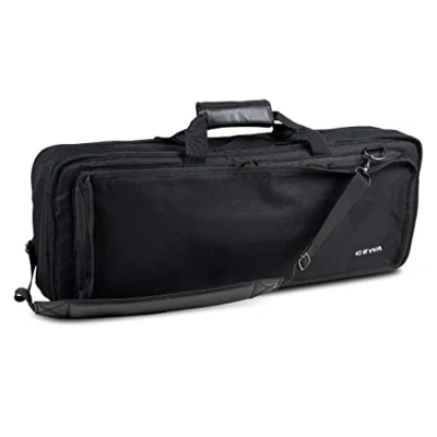 Afbeelding van GEWA Keyboard Gig Bag Basic D (scheur en waterbestendig, Cordura 600 Denier, schuimvulling met hoge dichtheid, riemrand, metalen karabijnhaak, naamplaatje, zachte draaggreep, 65 x 24 9 cm)