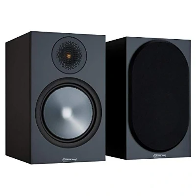Afbeelding van Monitor Audio Bronze 100 boekenplank speaker zwart (per paar)