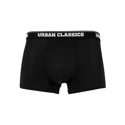 Afbeelding van Urban Classics Organic Boxer Shorts 3PACK Onderbroeken, Heren, Maat: Small, White/navy/black