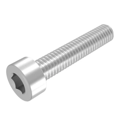Afbeelding van SECCARO Cilinderschroef M10 x 50 mm, roestvrij staal V2A VA A2, DIN 912 / ISO 4762, binnenzeskant, volledige schroefdraad, 20 stuks