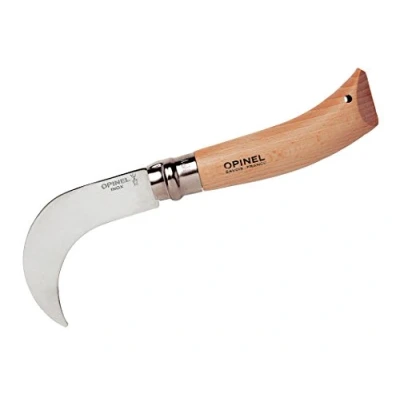 Afbeelding van Opinel Uni 113110 tuinmes roestvrij beukenhouten handvat lengte 12 cm, meerkleurig, één maat