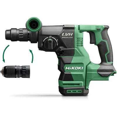 Afbeelding van HIKOKI DH1826DCW4Z 18V accu combihamer SDS Plus 26mm in kartonnen doos (zonder en lader)