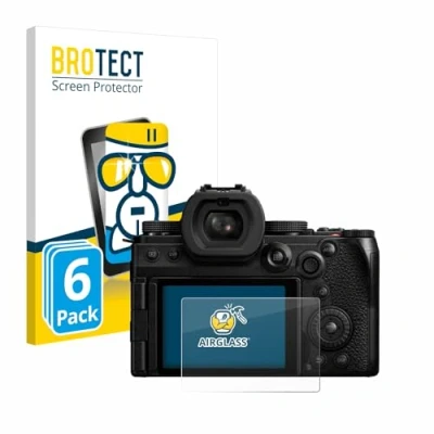 Afbeelding van BROTECT Screenprotector voor Panasonic Lumix DC S5II Folie Beschermfolie Beschermglas transparant (6 Stuks)