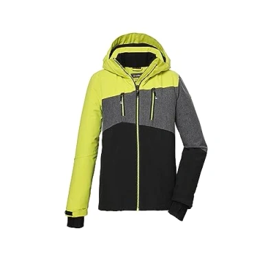 Afbeelding van Killtec ski jack geel/grijs/zwart