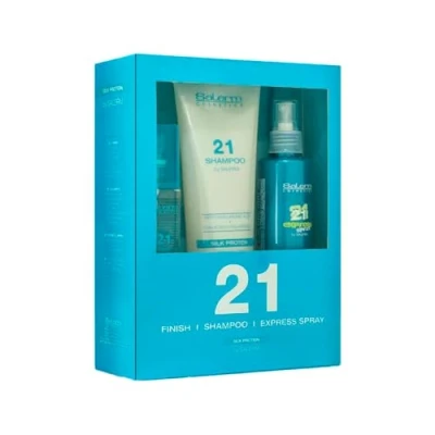 Afbeelding van ABERCROMBIE &amp; FITCH Salerm 21 EXPRESS zijdeproteïnespray 150 ml
