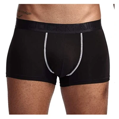Afbeelding van JOCKMAIL Mens Boxer Shorts Modal Zachte Ondergoed Micro Aparte Zakken Dual Pouch Trunks met Vliegtherapie Gezondheidszorg Slips