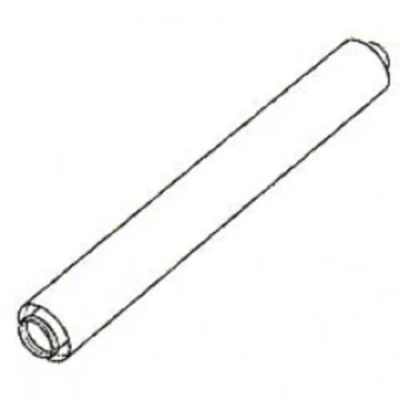 Afbeelding van Vaillant 303902 verlenging 60/100 mm, PP 500 mm