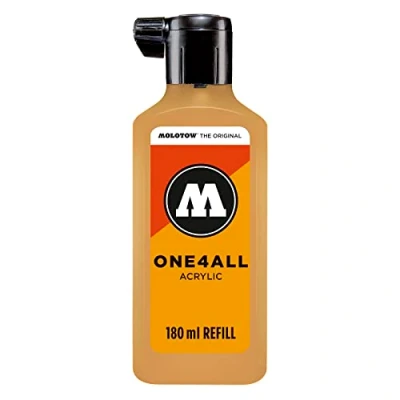 Afbeelding van Molotow ONE4ALL™ 180ml Lichtbruine navul Inkt op acrylbasis