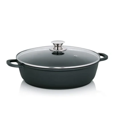 Afbeelding van Braadpan Kela Kerros Zwart 5L