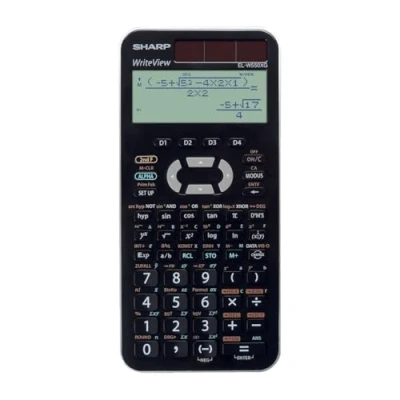 Afbeelding van Sharp EL W550XG wetenschappelijke rekenmachine zwart