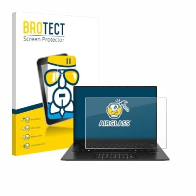 Afbeelding van BROTECT Screenprotector voor ASUS ZenBook 14 OLED UM3406 Folie Beschermfolie Beschermglas transparant