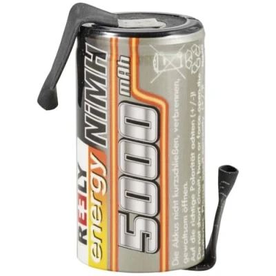 Afbeelding van Reely Accucel NiMH Sub C 1.2 V 5000 mAh Met soldeerlip