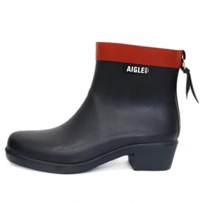 Afbeelding van Aigle Myrica Bottil Regenlaarzen, Dames, Maat: 38, Navy blue Natuurrubber