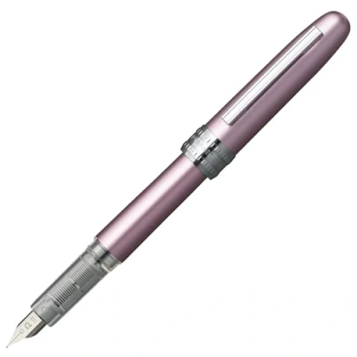 Afbeelding van PLATINUM Plaisir PGB 1000#21 Vulpen/Veerdiktes: F fijn/kleur: roze/roze/handgemaakt/met geschenkdoos/vulpen