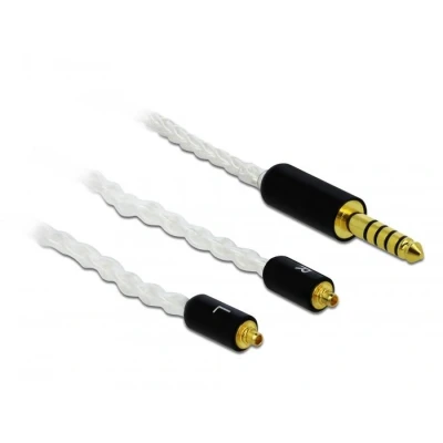 Afbeelding van Delock Audio kabel 4.4 mm 5 pin jack plug naar 2 x MMCX 1.20 m