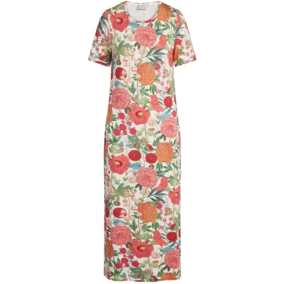 Afbeelding van ESSENZA Titia Florentien Nachthemd Korte Mouw Lobster pink L