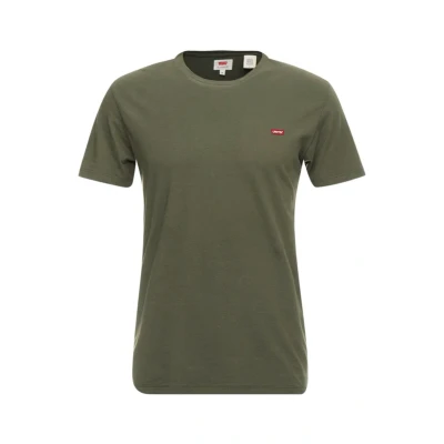 Afbeelding van Levi&#039;s Original Housemark TEE Tshirt basic, Heren, Maat: Medium, Cedar olive
