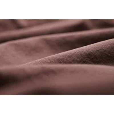 Afbeelding van L1NK STUDIO Beddengoed 260 x 220 cm, dekbedovertrek katoen, 100% (perkal 200 draden) voor bed 180 cm effen, teja