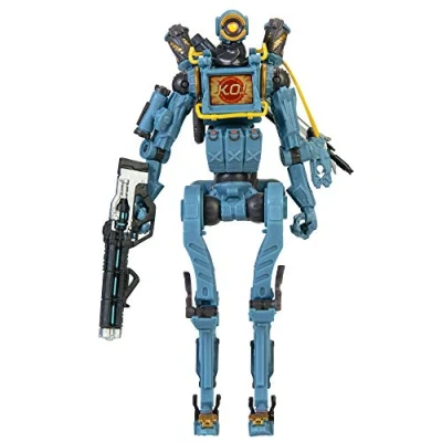 Afbeelding van APEX Legends Pathfinder actiefiguur, 6&quot;/15cm hoog verzamelfiguur heeft 25+ punten van articulatie en omvat lenticulair borstscherm, HAVOC geweer R 301 Carbine AR accessoires