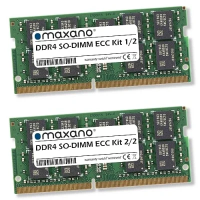 Afbeelding van Maxano 32 GB kit 2 x 16 RAM compatibel met Synology DiskStation DS923+ (PC4 21300 SO DIMM ECC werkgeheugen)