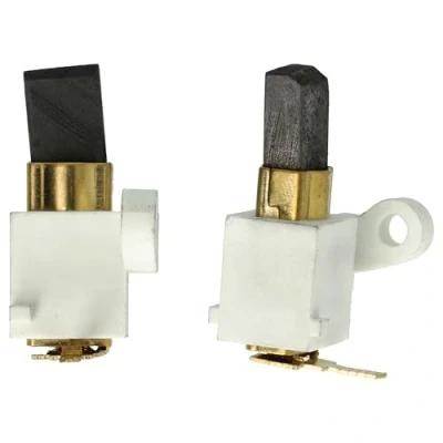 Afbeelding van vhbw 2 x koolborstels 14,5 10,8 5,7 mm compatibel met Stihl MSE 140C, 180C, 160C motorzaag + veer