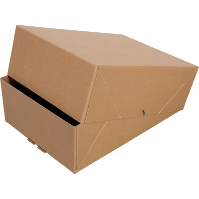 Afbeelding van Paraatdoos CleverPack A4 307x220x108mm voor 1000vel bruin 10 stuks