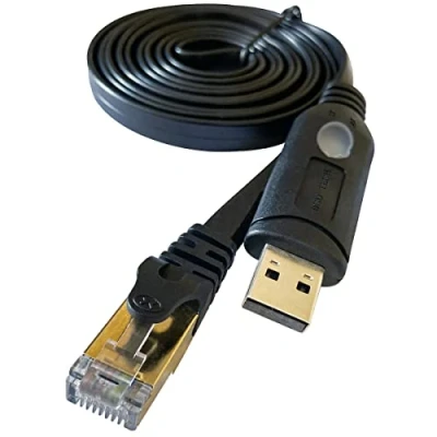 Afbeelding van DSD TECH SH RJ45E USB naar Console Kabel met CH340C Chip voor Router Switches 1.8M/5.9FT