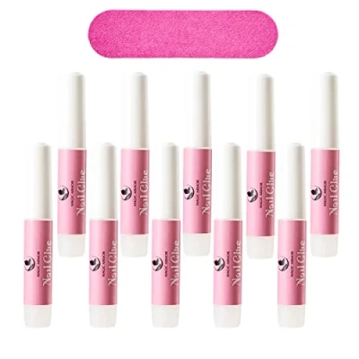 Afbeelding van MAGIC ARMOR 10pcs Professionele Nagellijm 2g voor tips kunstmatige nagels Extra sterke sneldrogende nagelkunstlijm nagelverlenging en reparatie van gebroken