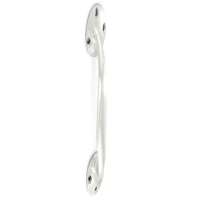 Afbeelding van Bulk Hardware BH03935 175 mm beugelgreep aluminium glanzend, wit